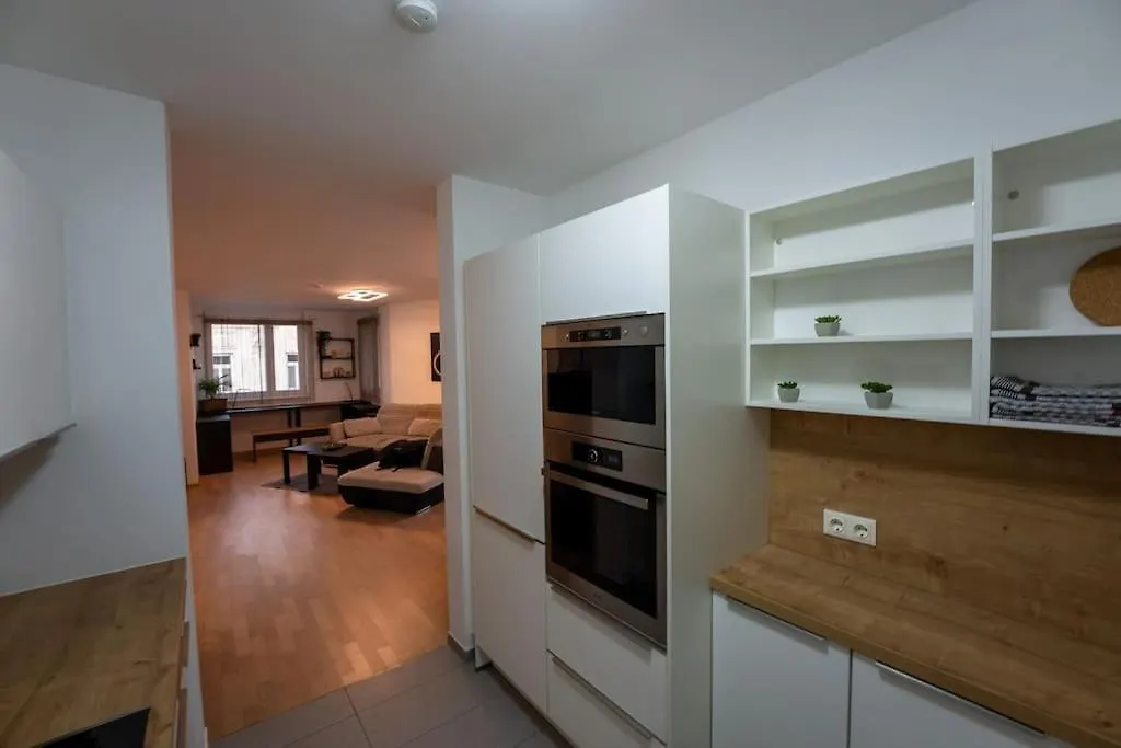 Huge Flat With Terrace & Parking And 3 Bed Rooms Wenen Appartement